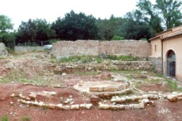 Astragale Abbaye du Thoronet - Etat des lieux après fouilles