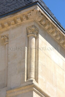 Astragale Château de Buzine (Marcel Pagnol) - Dépose de la partie haute et repose