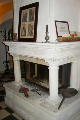 Astragale Musée d'Art et Tradition (Château Gombert) - Taille et pose de cheminée